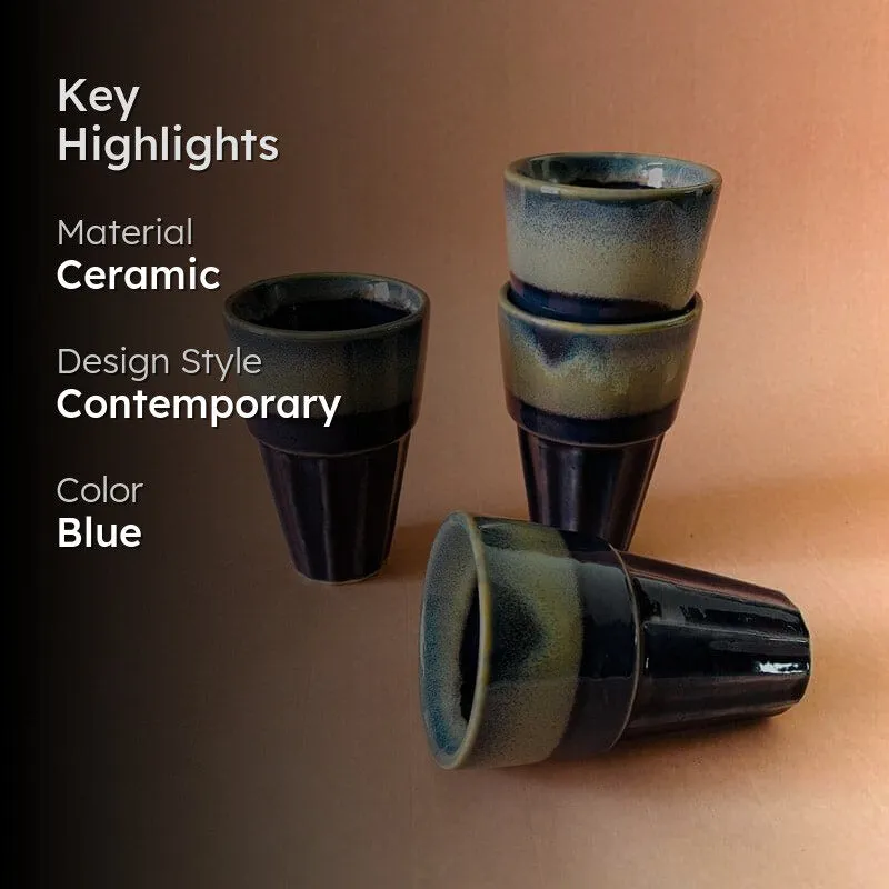 Hebe Ceramic Khulad Deep Blue - 150 ML media 2