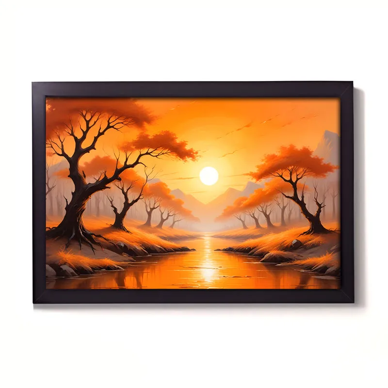 Ethereal Expanse Wall Painting media 3