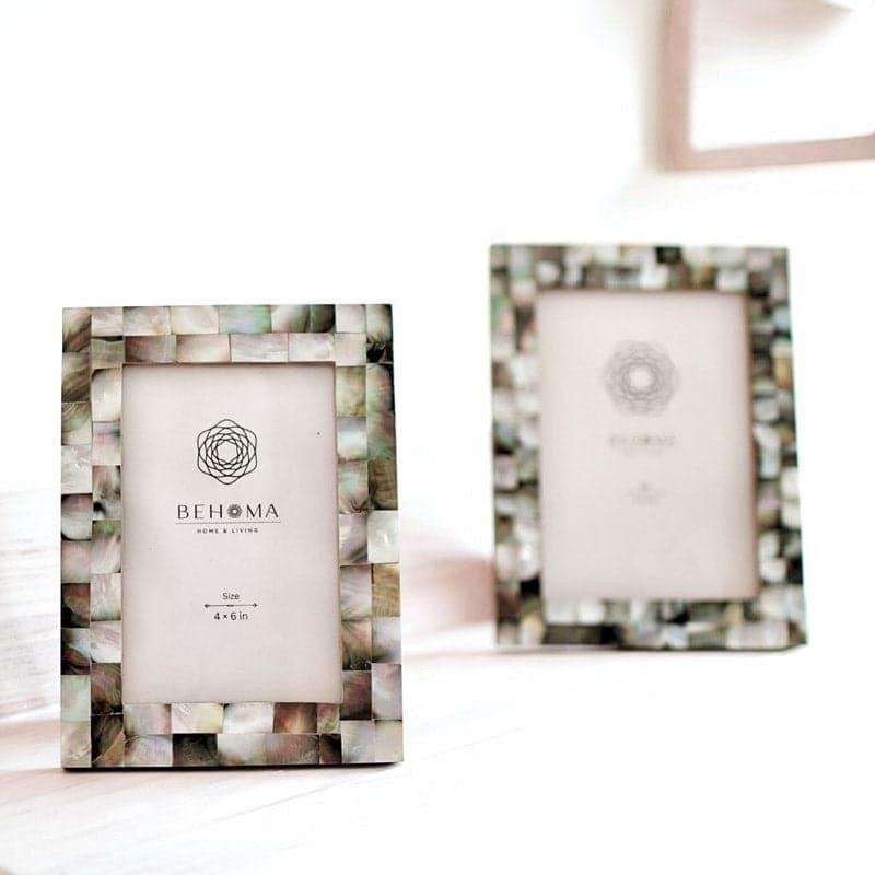 Pearl Perfect Table Photo Frame (Black) - Set Of Two media 3