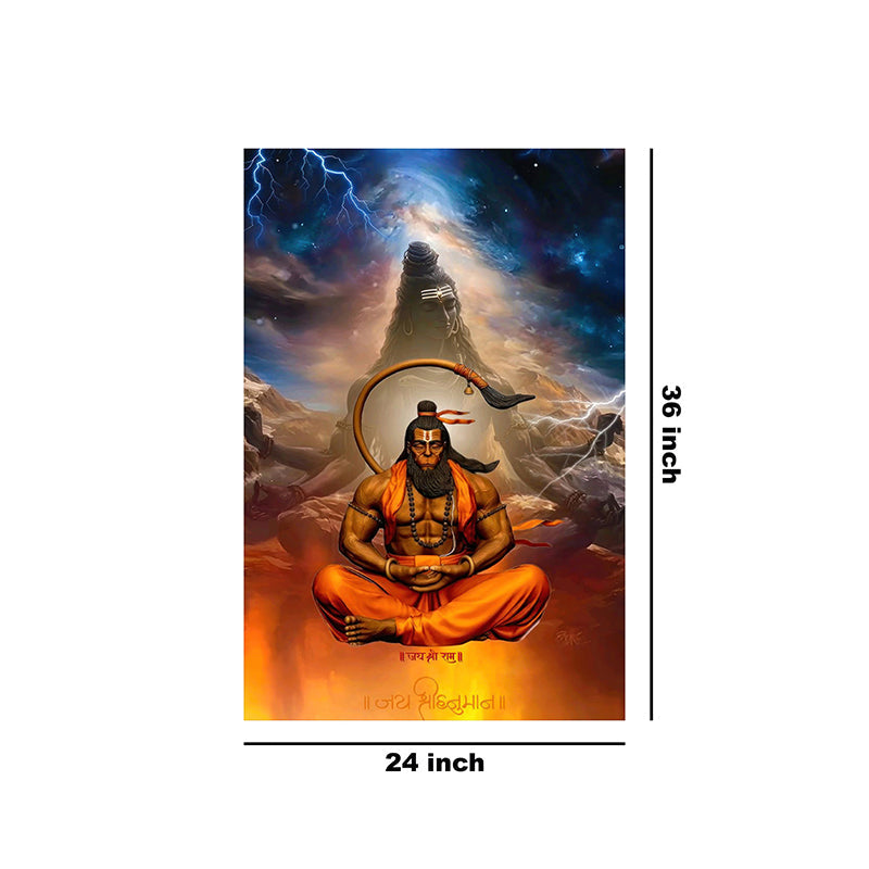 The Divine Ascension Poly Canvas Wall Painting media 9