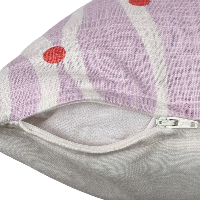 Artwave Cotton Cushion Cover (Pink) - Set of Two media 6