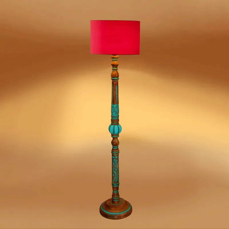 CylindraEdge Luxe Floor Lamp (Red) media 3