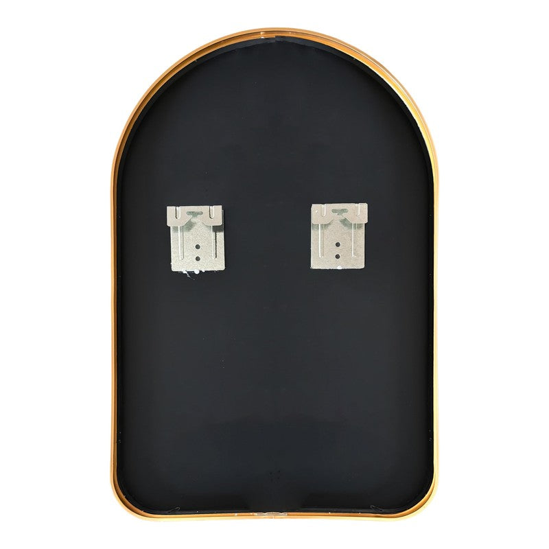 Clarion Arch Wall Mirror With Aluminium Frame - Gold media 6