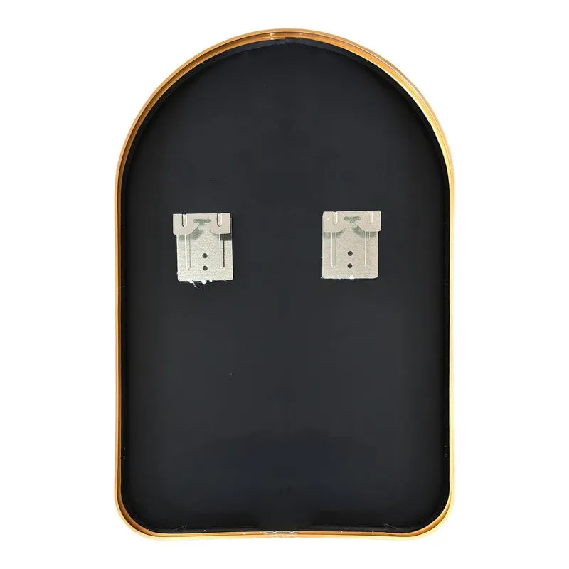 Clarion Arch Wall Mirror With Aluminium Frame - Gold media 6