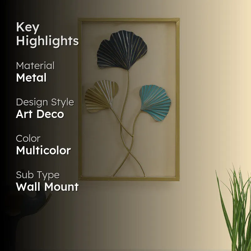 Nereus Floral Metal Wall Accent media 2