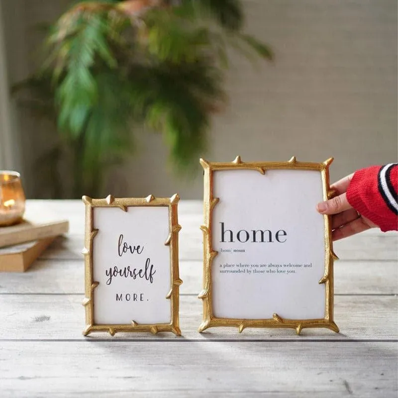 Foliyage Table Photo Frame - Set Of Two media 3