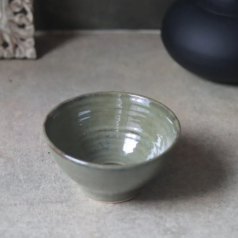 Ombretta Ceramic Snack Bowl (Grey) - 280 mL media 1