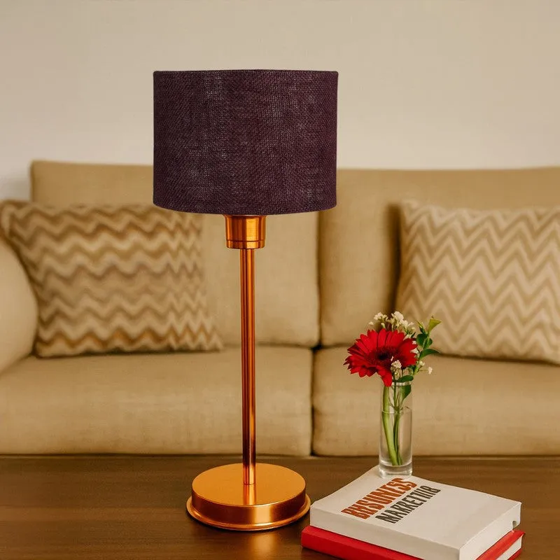 Kavira Lumo Metal Table Lamp - Brown media 4