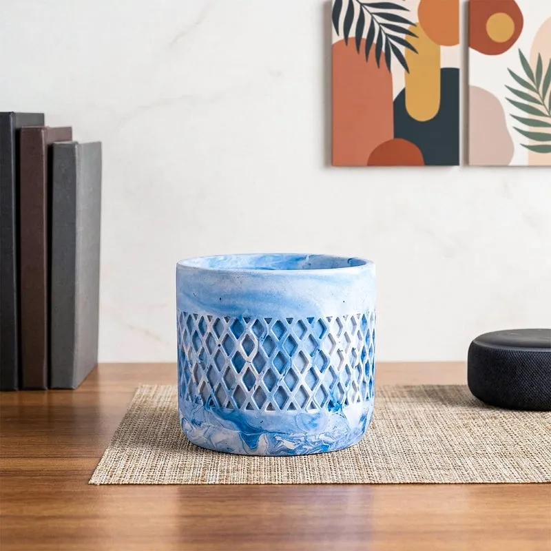 Diemona Planter - Blue media 1