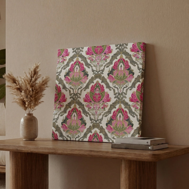 Ethnic Layers Canvas Wall Art