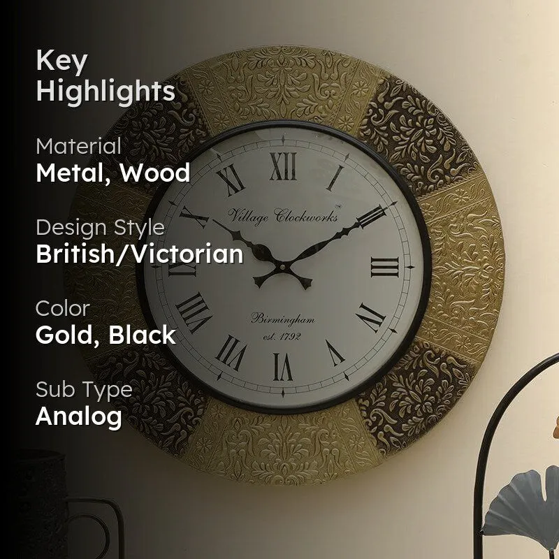 Prestige Hour Analog Wall Clock media 2