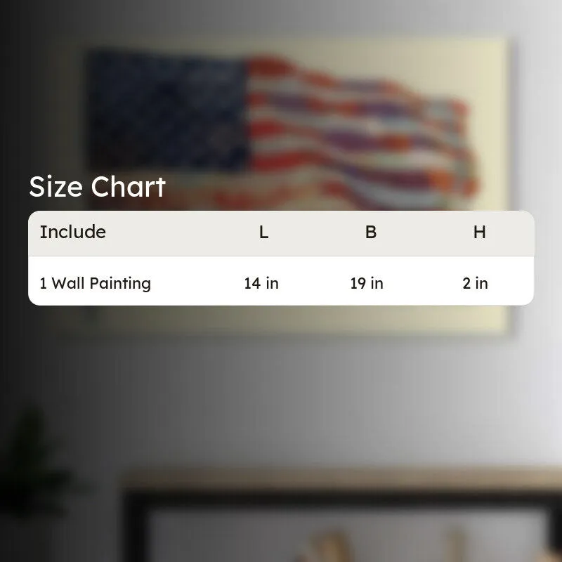 American Pride Canvas Wall Painting media 5