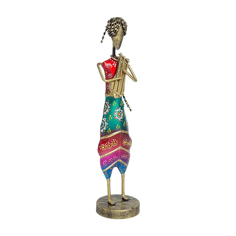 Folk Musician Iron Showpiece media 4