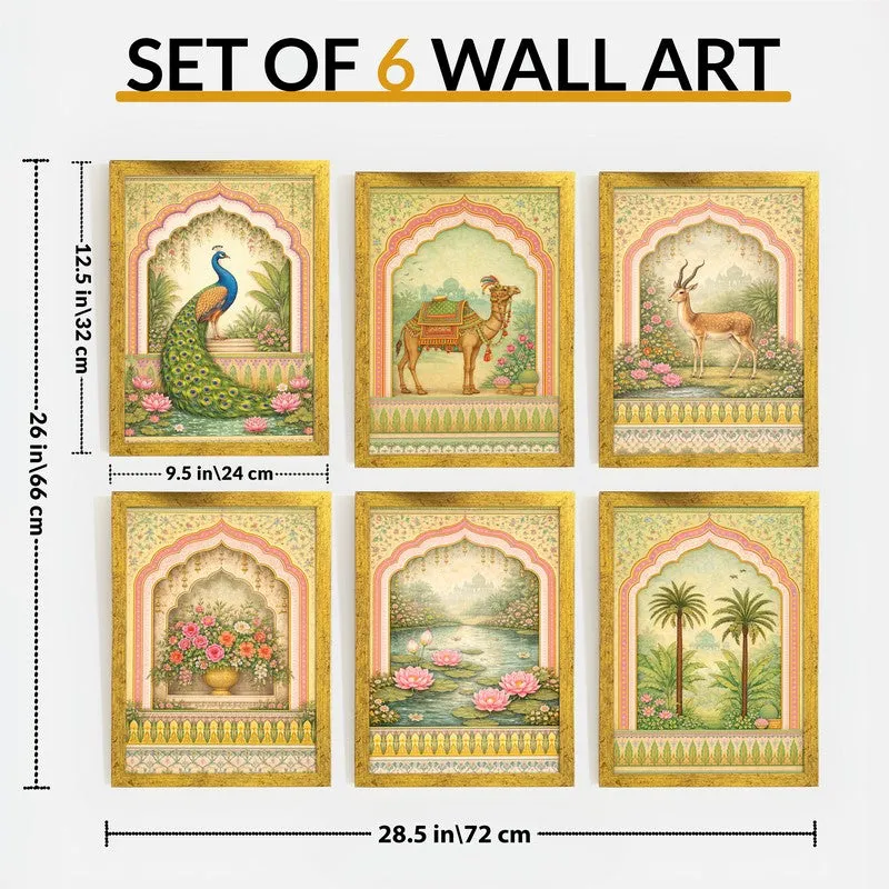 The Archway Chronicles Paper Wall Paintings - Set Of Six media 11
