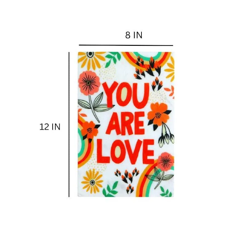 You Are Loved Printed Marble Wall Accent media 4