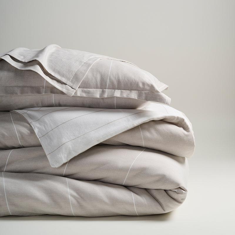 Velvet Dunes Chambray Comforter - 130 GSM media 4