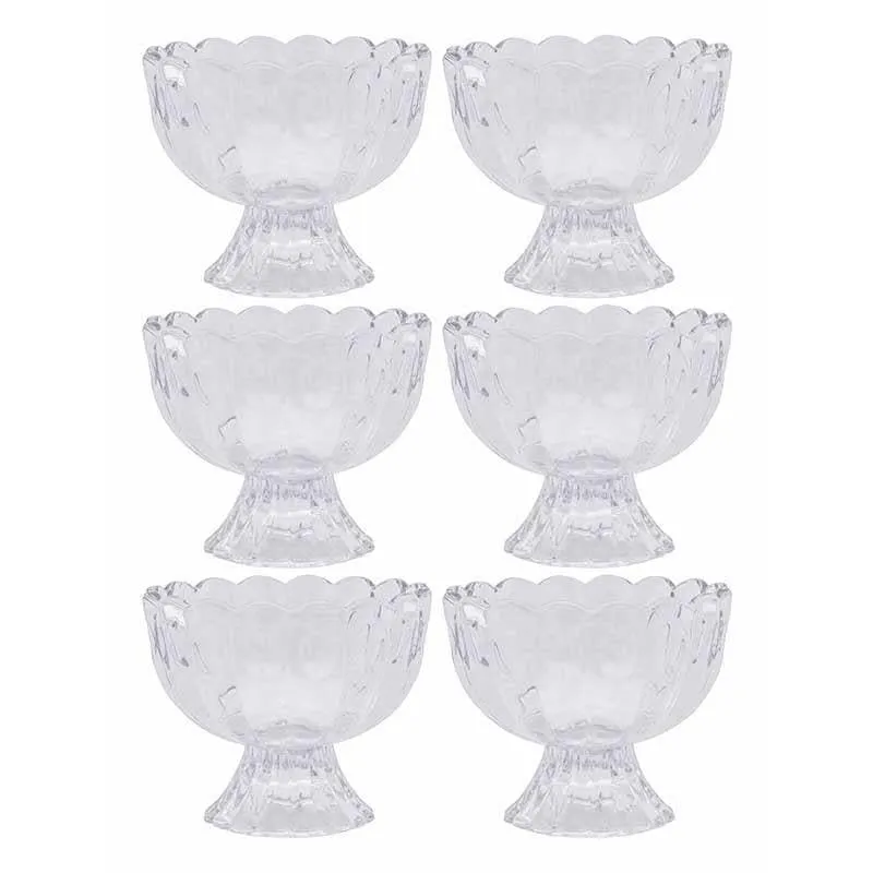 Moda Crysto Ice Cream Bowl - Set of Six media 3