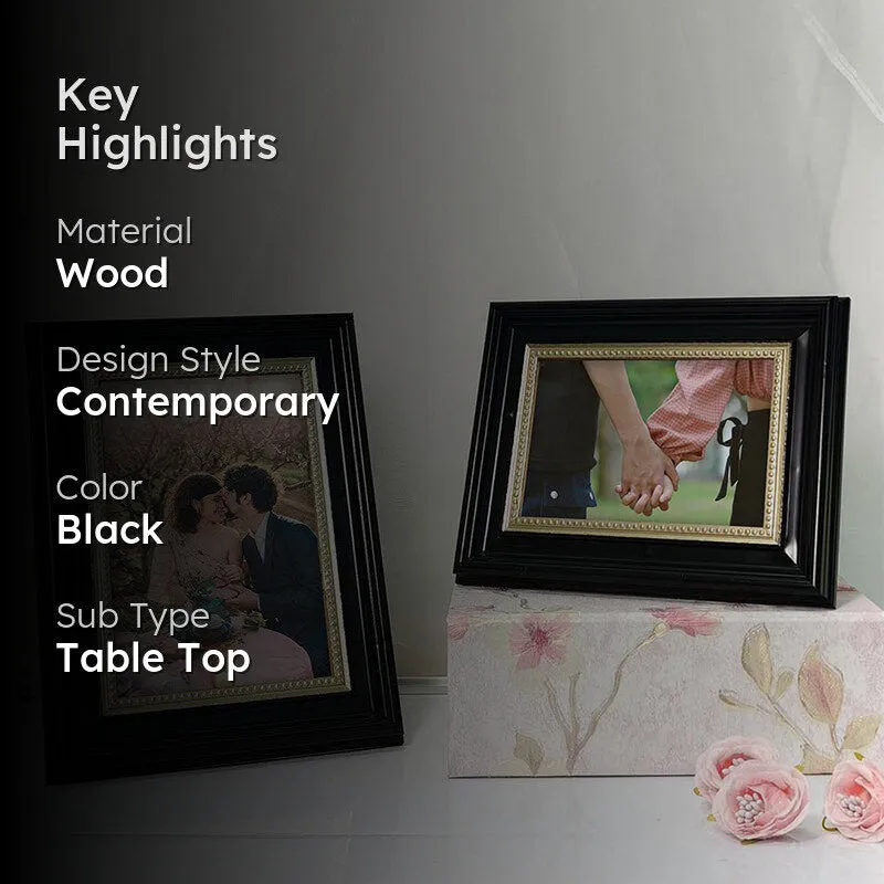 Maksim Photo Frame (Black) - Set Of Two media 2