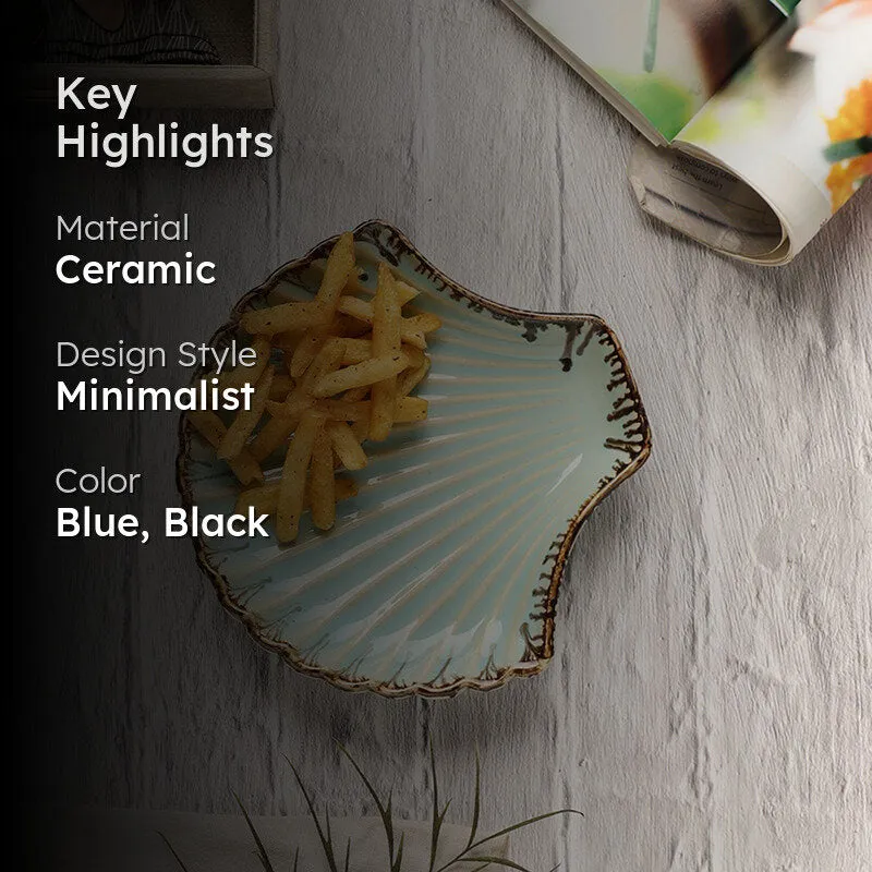 Casablanca Shell Ceramic Platter media 2