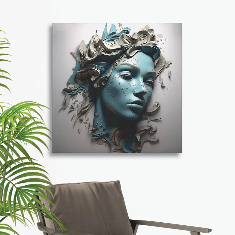 Fading Facade Canvas Wall Painting media 1