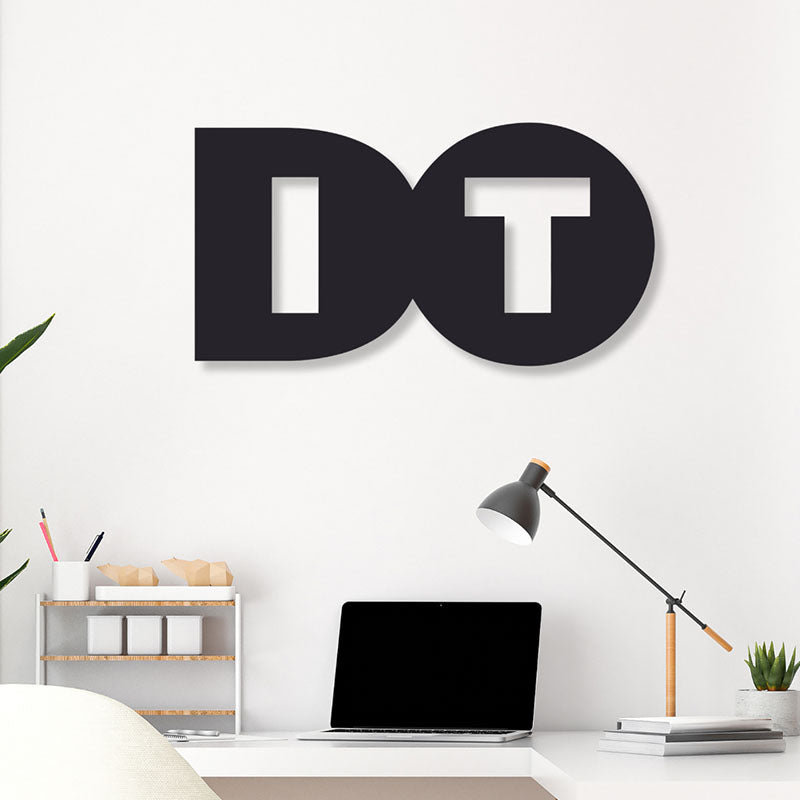Do It Black Iron Wall Accent