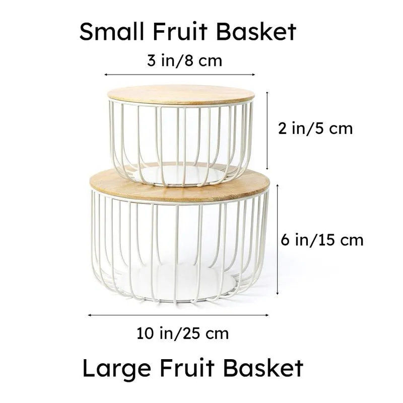 Selara Nest Fruit Basket - Set Of Two media 7
