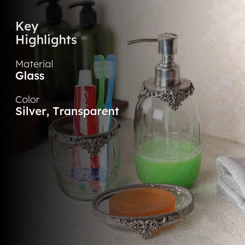 Alphi Bathroom Set - Silver media 2