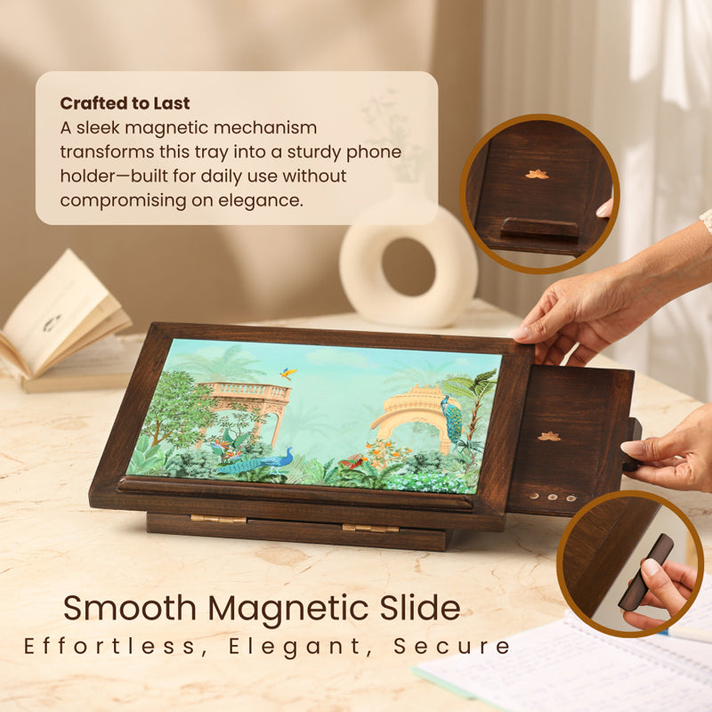 Mahal Wood Laptop Stand media 4