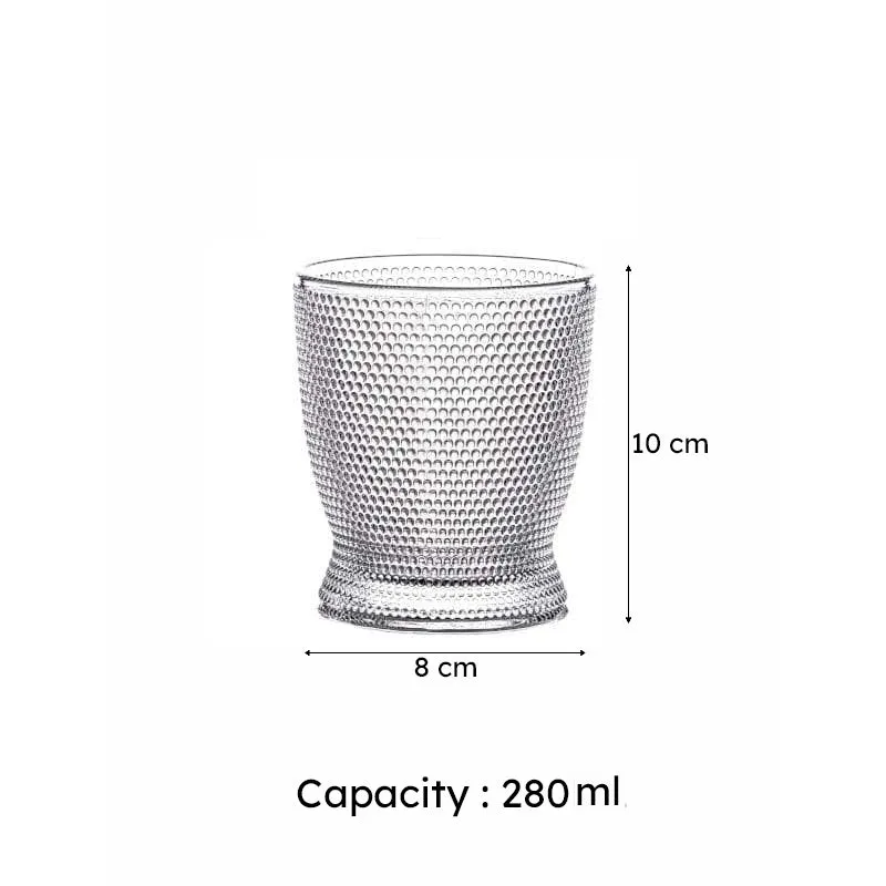 Cellular Whiskey Glass (280 mL) - Set Of Six media 7