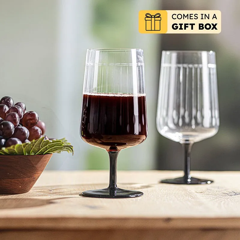 Vino Noir Wine Glasses (380 mL Each) - Set Of Two media 1