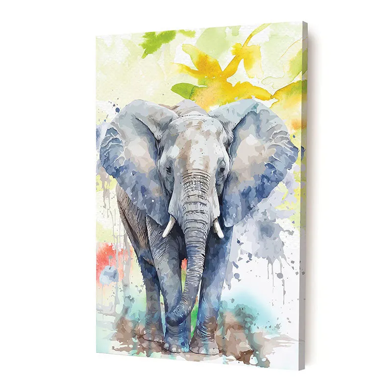 Tusker Twist Canvas Wall Painting media 3