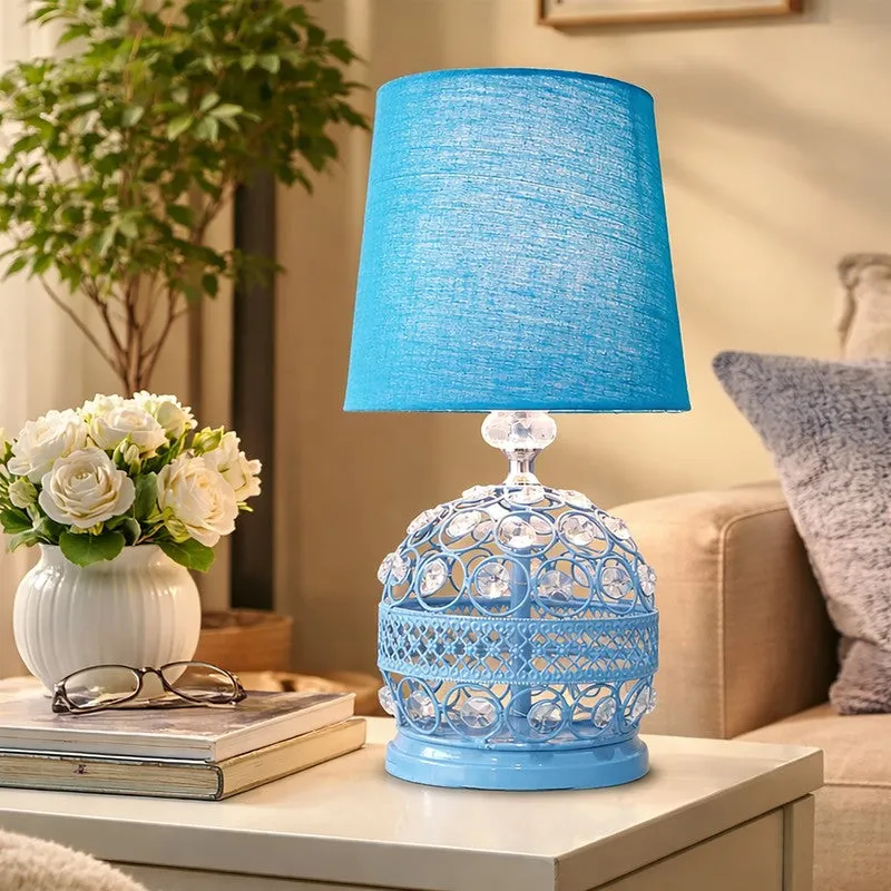 DomeNest Metal Table Lamp - Blue media 3