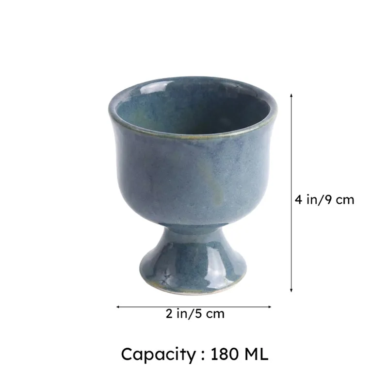 Alto Mettalica Icecream Cup (180 ML) - Blue media 6