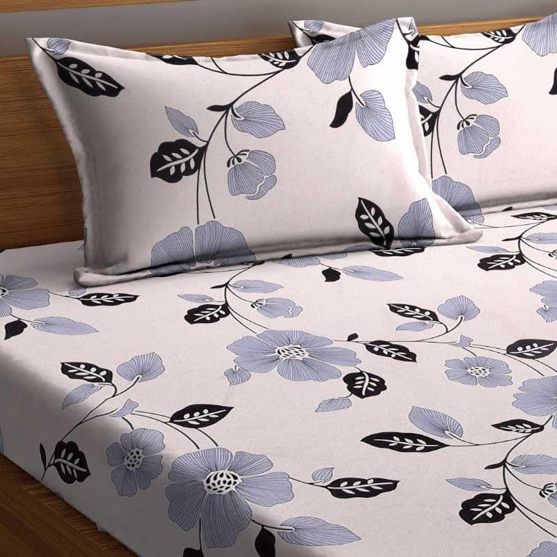 Assendria Printed Microfiber Bedsheet - 130 GSM media 4