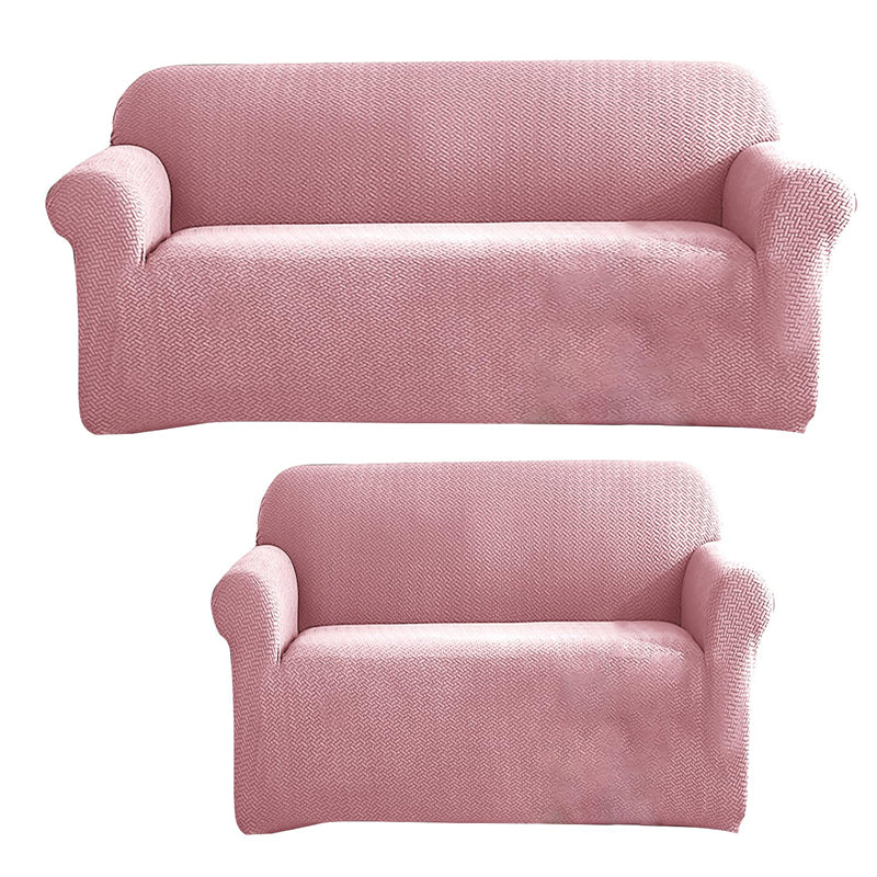 Univa Fleece Sofa Cover - Pink media 6