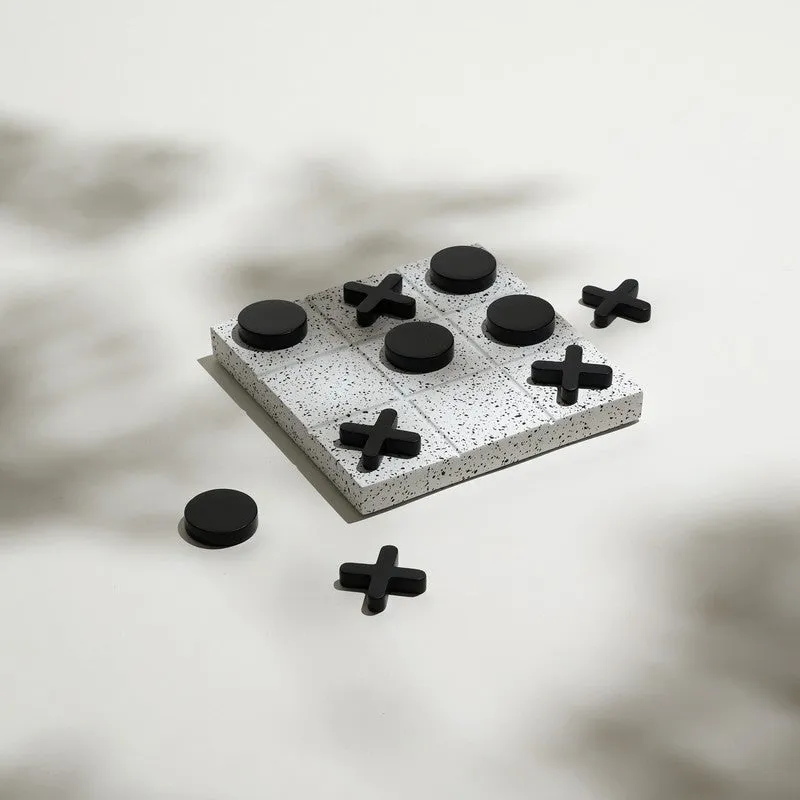 Fig Living Tic-Tac-Toe Luxe Ceramic Showpiece media 3