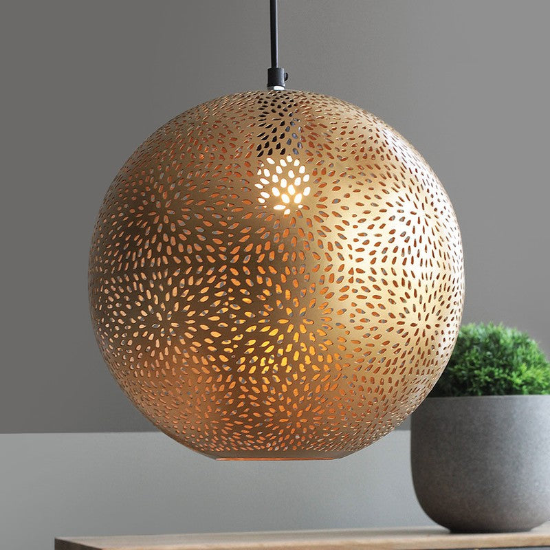 Orange Tree Cupula Steel Ceiling Lamp