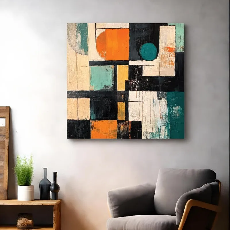 Color Geometry Canvas Wall Art media 4