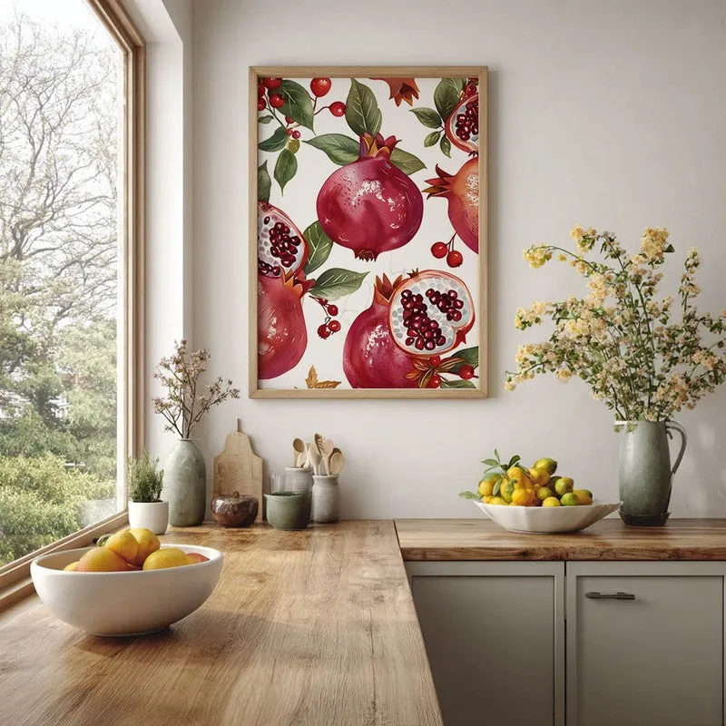 PomegranateFarm Archival Canvas Wall Art - Brown media 5