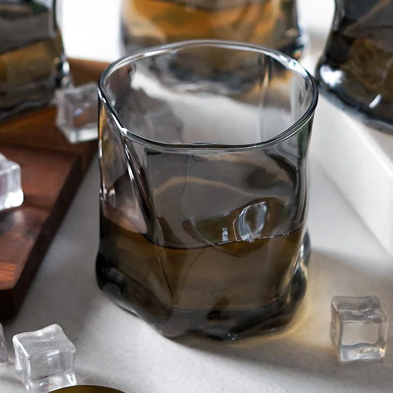 TidalFlow Double-Bottomed Whiskey Glasses (250 ML) - Set Of Four media 5