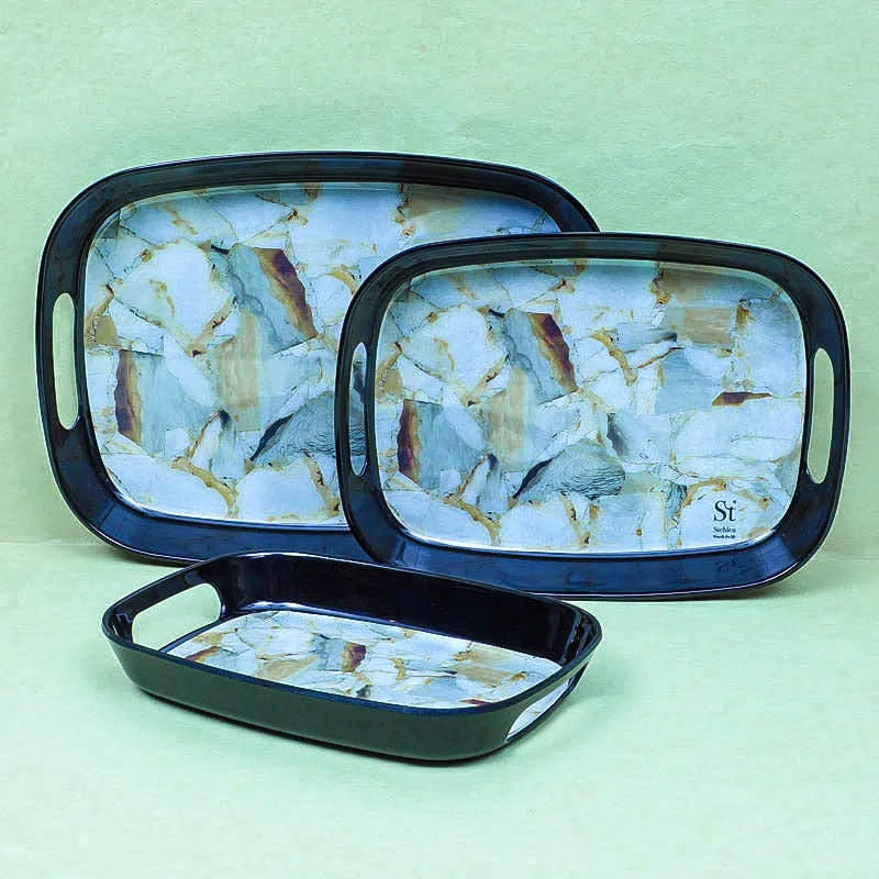 Anusa Serving Tray - Set Of Three media 3