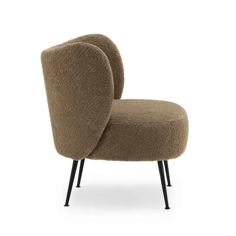 Modvyn Neem Wood Accent Chair - Light Brown media 7