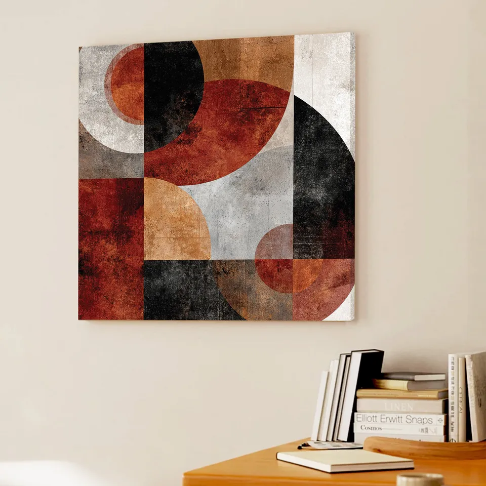 GeoAbstra Canvas Wall Art media 7