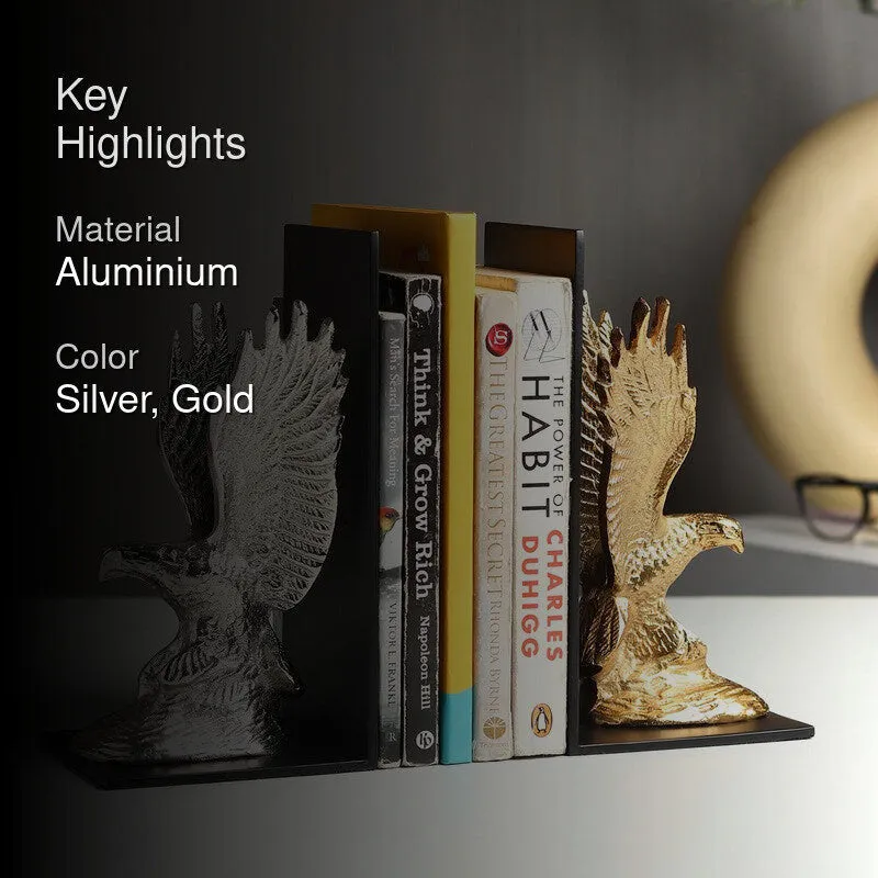 The Helion Pair Bookend (Gold & Silver) - Set Of Two media 2