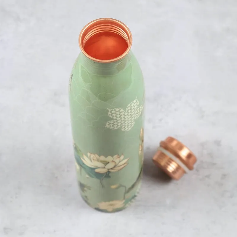 Sage Serenity Copper Bottle - 950 mL media 5