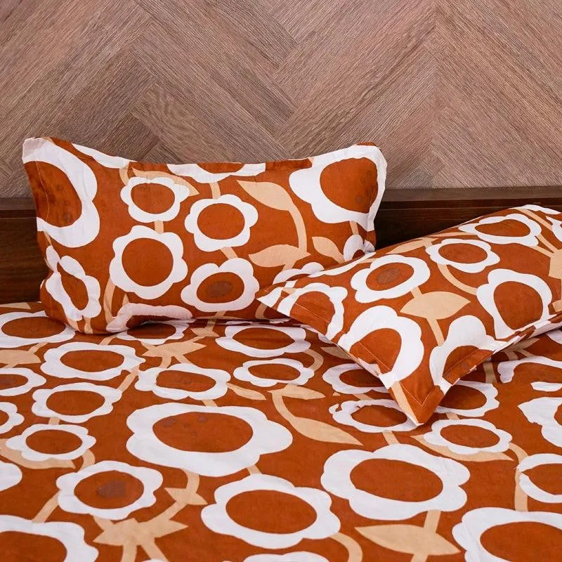 Hallow Flora Microfiber Bedsheet - 140 GSM media 3