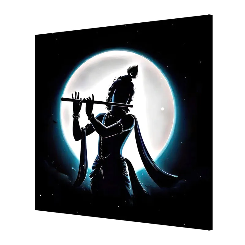 Ananta Krishna Poly Canvas Wall Painting media 5