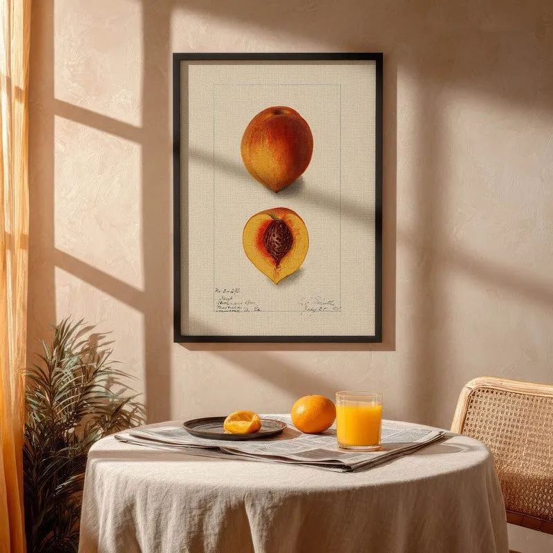 FruitAura Archival Canvas Wall Art - Black media 4