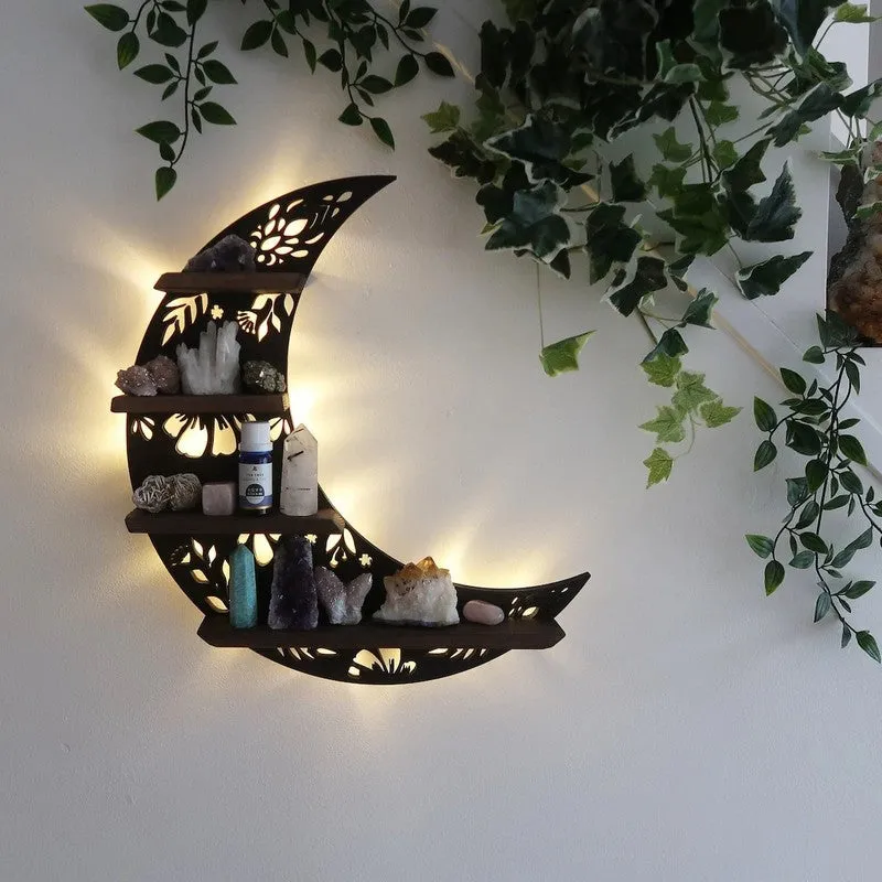LumaWood Backlit Wall Shelf media 3