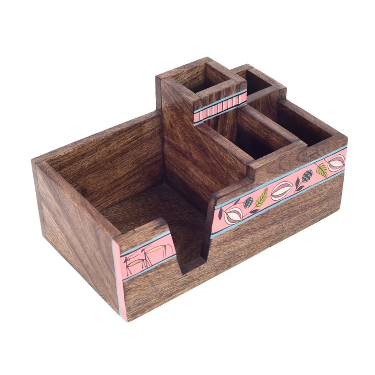 Leafy Charm Cutlery Holder - 10